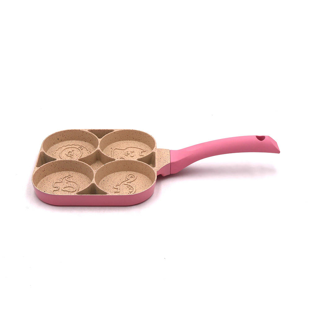 4-Hole Frying Pan With Animal Pattern