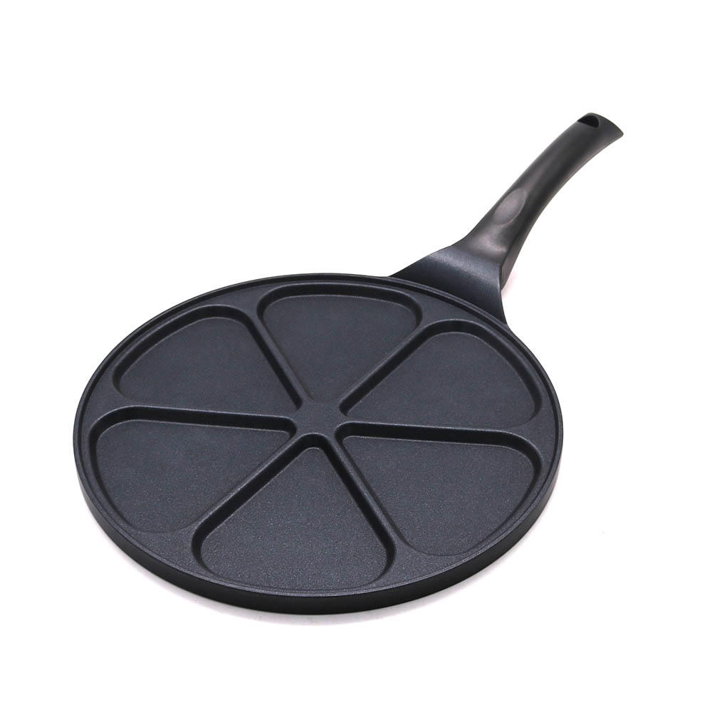 6-Hole Frying Pan With Flower Shape