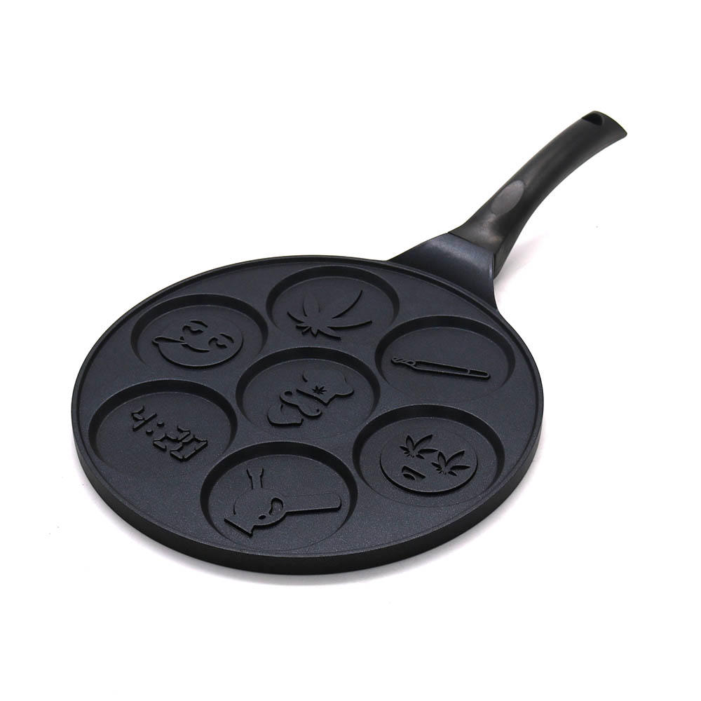 7-Hole Frying Pan