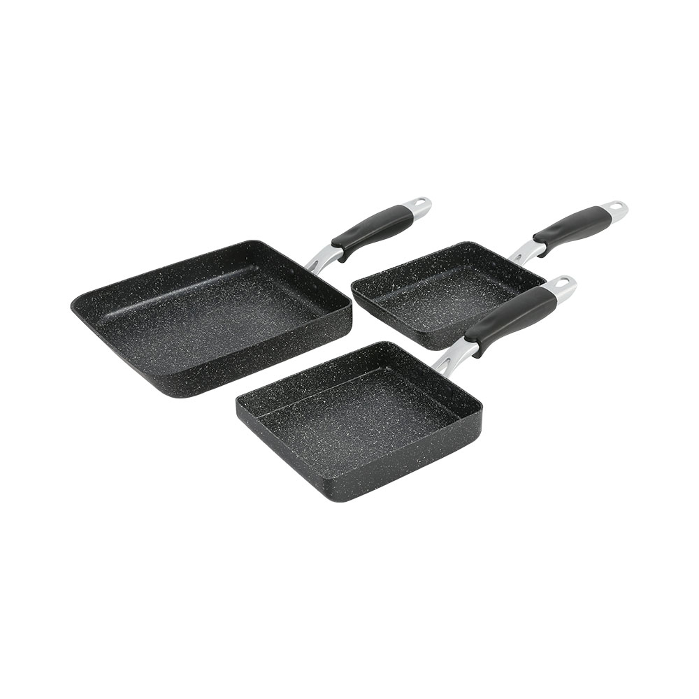 Multi-Size Black Sprinkle Pancake Pan